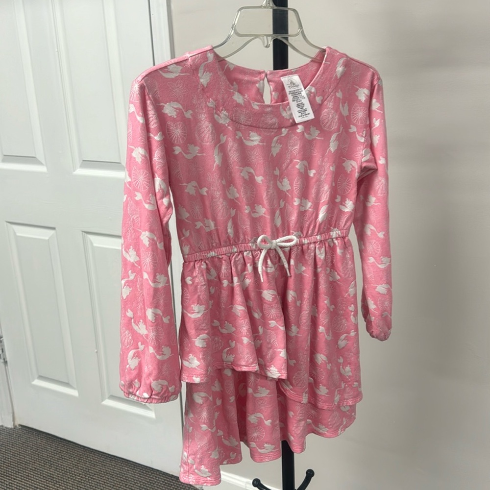 Disney The Little Mermaid Dress Girls 11/12yr Pink